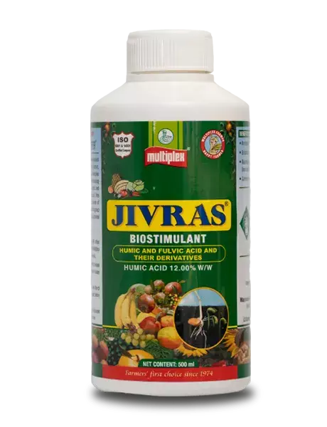 Multiplex Jivras – Humic & Fulvic Acid Biostimulant for Soil Health