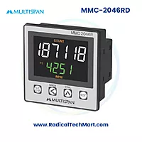 Multispan MMC-1046RD / MMC-2046R Counter cum RPM Indicator