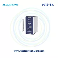 Multispan PSW Series SMPS | 24V & 12V DC | 3A to 6.5A | DIN Rail | Compact Industrial Power Supply