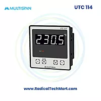 Multispan UTC Series Universal Temperature Controller | PID + TP + ON-OFF | RTD & Thermocouple Input | Relay + SSR Output