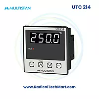 Multispan UTC Series Universal Temperature Controller | PID + TP + ON-OFF | RTD & Thermocouple Input | Relay + SSR Output
