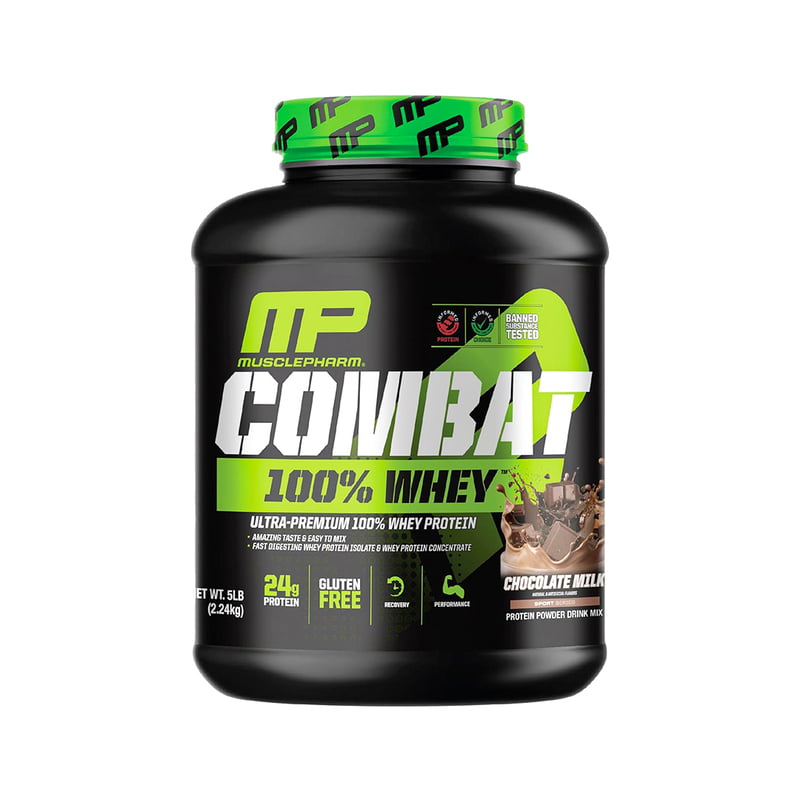 MusclePharm Combat 100% Whey - 5 lbs 2.27kg