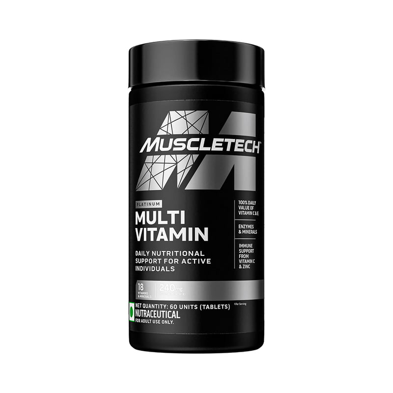 Muscletech Platinum MultiVitamin - 60 tabs