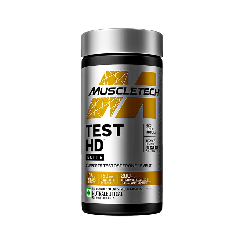 MuscleTech Test HD Elite 60 Veggie Capsules