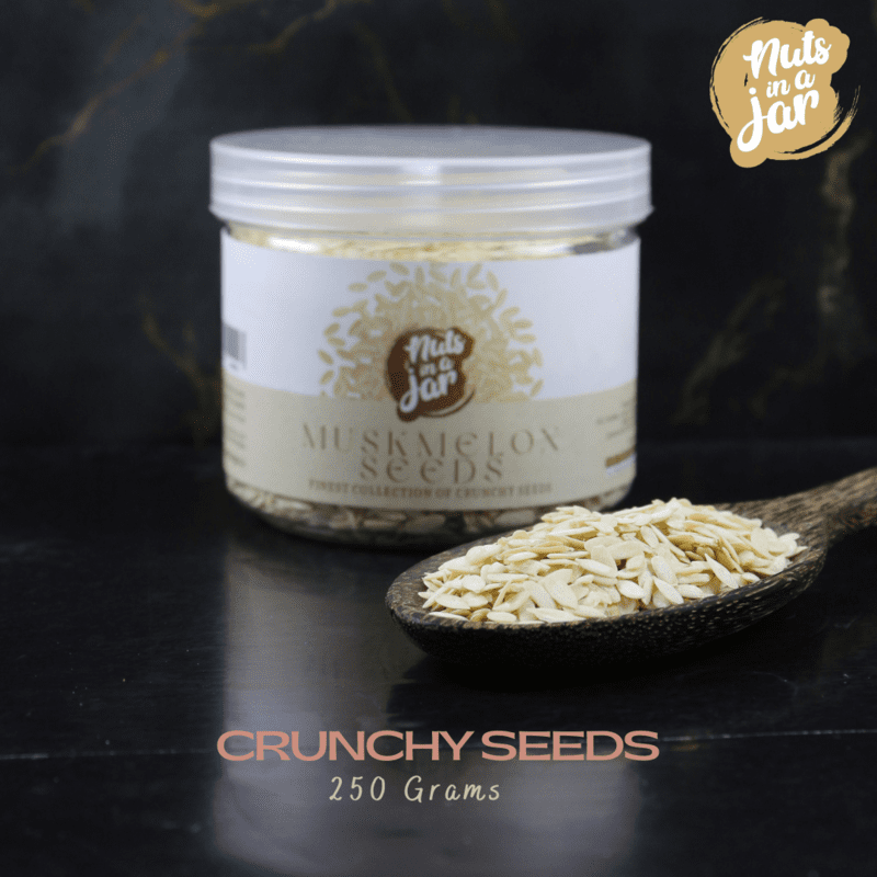 Nuts in a Jar Crunchy Seeds MuskMelon 250 Grams Nuts in a Jar Crunchy Seeds MuskMelon 250 Grams