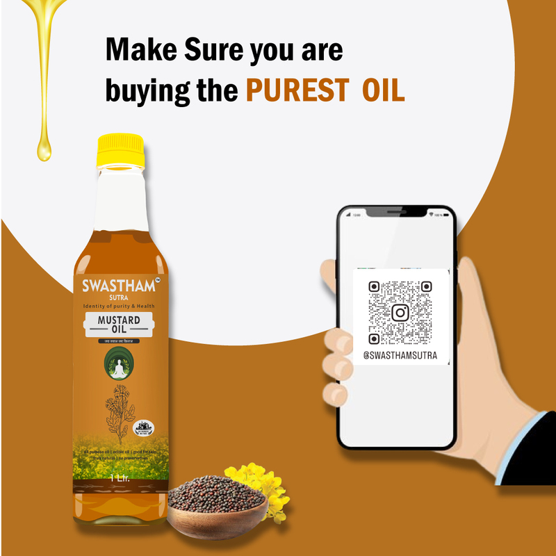 wood pressed mustard oil 1ltr