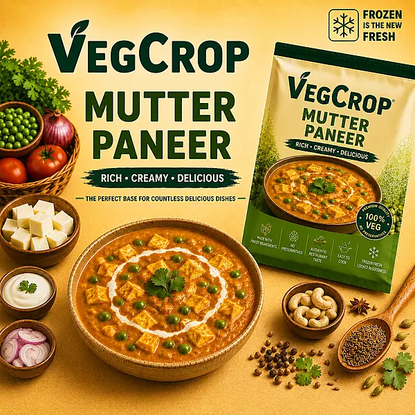 Frozen Mutter Panner 1Kg
