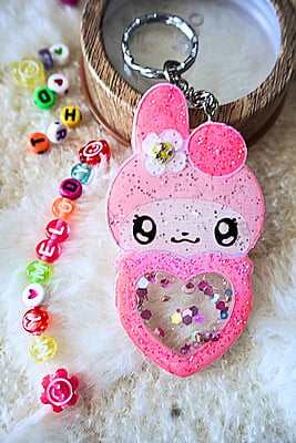 MY MELODY/HELLOKITTY/SHAKER KEYCHAIN MY MELODY/HELLOKITTY/SHAKER KEYCHAIN