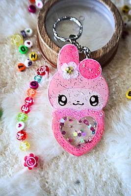 MY MELODY/HELLOKITTY/SHAKER KEYCHAIN MY MELODY/HELLOKITTY/SHAKER KEYCHAIN