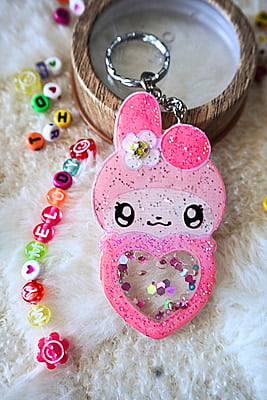 MY MELODY/HELLOKITTY/SHAKER KEYCHAIN MY MELODY/HELLOKITTY/SHAKER KEYCHAIN