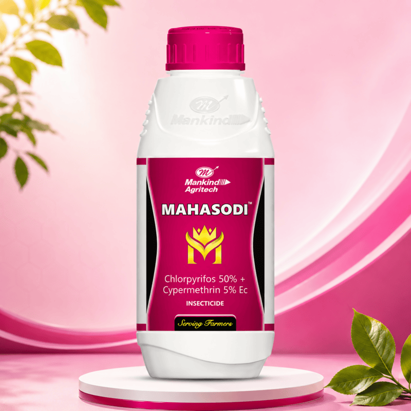 Mankind MAHASODI® Insecticide (Chlorpyrifos 50% + Cypermethrin 5% EC) | Vetrivel Agro Services