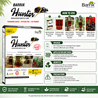 Barrix Hunter® Rhinoceros Beetle Trap & Lure | Vetrivel Agro Services