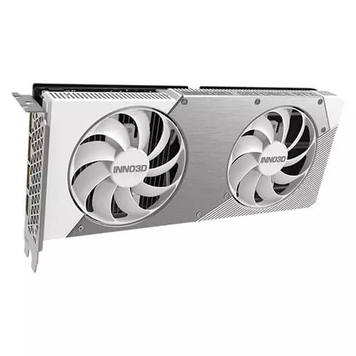 INNO3D GeForce RTX 5060 Twin X2 OC White SFF 8GB GDDR7 Graphics Card – PCIe 5.0