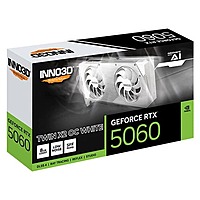 INNO3D GeForce RTX 5060 Twin X2 OC White SFF 8GB GDDR7 Graphics Card – PCIe 5.0