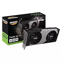 INNO3D RTX 5060 Ti Twin X2 OC 8GB GDDR7 Graphics Card – Dual-Fan | 4K Support | PCIe 5.0