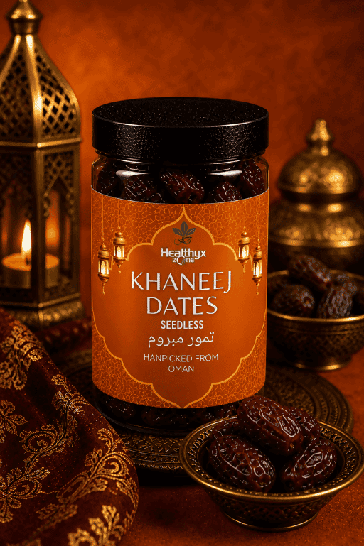 Khaneej Dates Seedless | Healthyx Zone