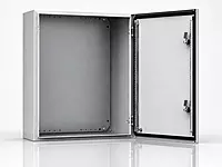 nVent HOFFMAN MAS mild steel single door wall mounted enclosure with Mounting Plate, IP66