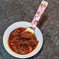 500gms Home Made Mutton Pickle with Cold Pressed Gingelly Oil without any preservatives