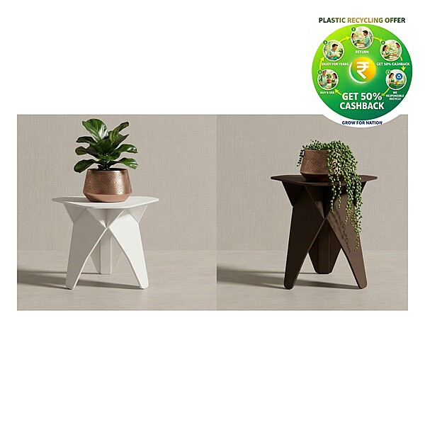 Nachos Stand | 11 Inch Plastic Planter Stand | Indoor & Balcony Plant Holder