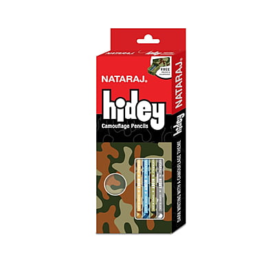 Natraj Hidey Camouflage Pencils