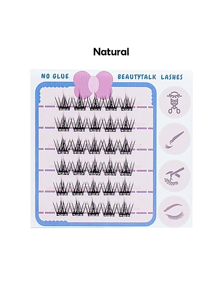 Beautytalk Lashes No glue (Natural)