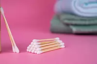 Biodegradable bamboo cotton buds sustainable hygiene product Biodegradable bamboo cotton buds sustainable hygiene product