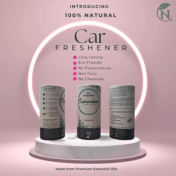 Naturalief Car Freshener - Rose