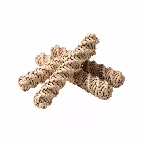 Handwoven natural Lata vine twist for bird toys and crafts Vine Twist
