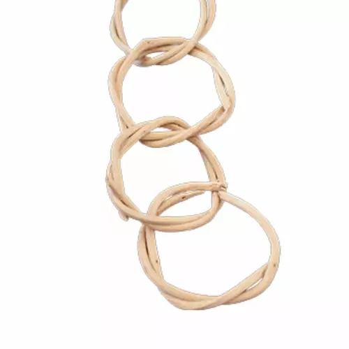 Natural vine ring chain for bird toy making and cage enrichment