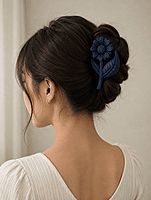 Daisy Flower Hair Claw Clip Set