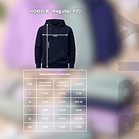 Unisex Navy Blue Relaxed Today Graphic Printed Hoodie