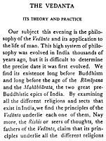 The Vedanta Its Theory and Practice