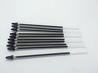 Pack of 10 Blue Ink Ballpoint Pen Refills by Janrax