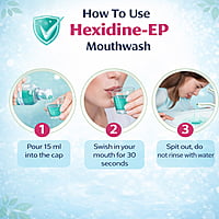 ICPA Hexidine EP 150ml Pack of 10 – Chlorhexidine Antiseptic Mouthwash
