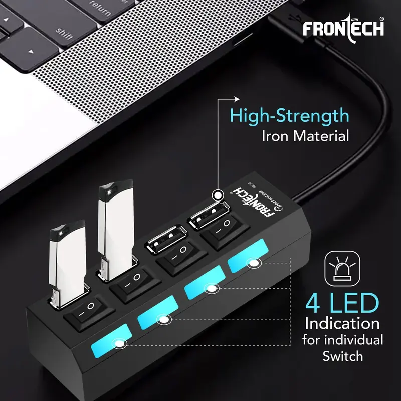 Frontech 4 Port HUB