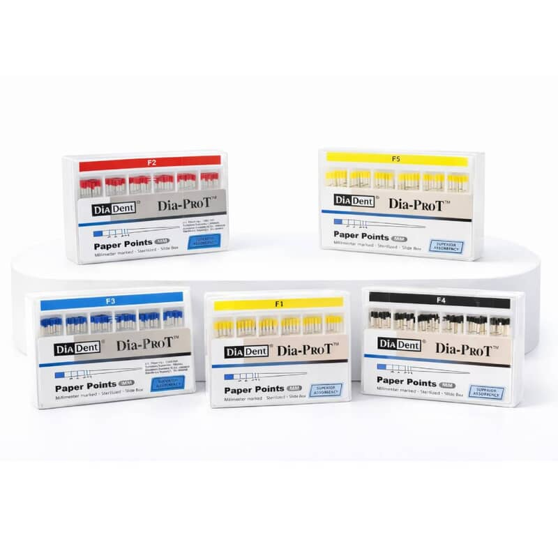 Diadent Pro T Paper Points F3 Pack of 100 Endodontic Paper Points
