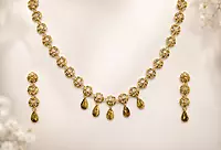 18 kt Gold Enchanted Garden Necklace Set