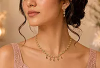 18 kt Gold Enchanted Garden Necklace Set