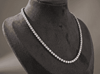 925 Silver Classic Tennis Chain Necklace