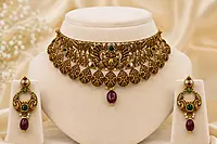 18 kt Gold Royal Heirloom Choker Set