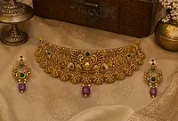 18 kt Gold Royal Heirloom Choker Set