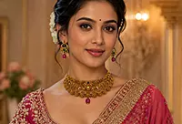 18 kt Gold Royal Heirloom Choker Set