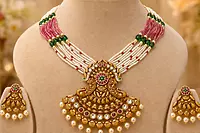18 kt Gold Empress Pearl Heritage Set