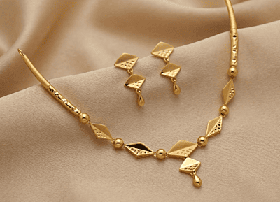 18 kt Gold Sunlit Facet Collection