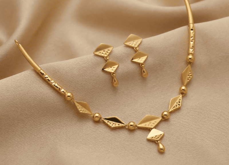 18 kt Gold Sunlit Facet Collection