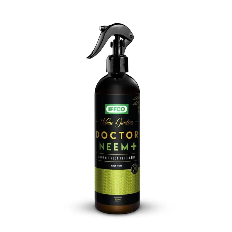 Neem Oil for Plants - Dr. Neem Oil by IFFCCO Urban Gardens 500 ml