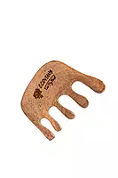Natural anti static neem comb for healthy scalp circulation