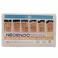 NeoEndo Gutta Percha Points 4% Length Marked – Root Canal GP Points