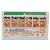 NeoEndo Gutta Percha Points 4% Length Marked – Root Canal GP Points