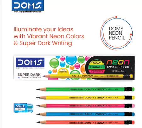 DOMS Neon Pencils